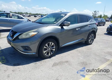 2015 Nissan Murano Sl из США, поврежденный, VIN 5N1AZ2MG1FN250965